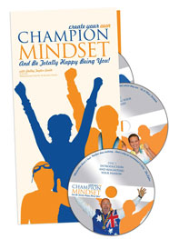 Create Your Own Champion Mindset 7CD set, 90 page Ultimate step-by-step manual PLUS 8th Bonus Resource CD