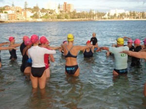 Shelley Taylor-Smith coaching Pool-2-OWS Clinic