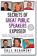 Secrets of Great Public Speakers Exposed - $29.95